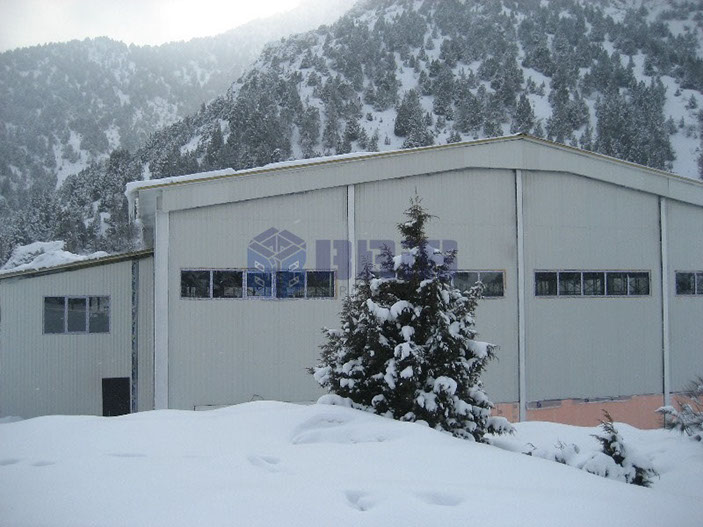 арочный ангар строительство монтаж шымкент